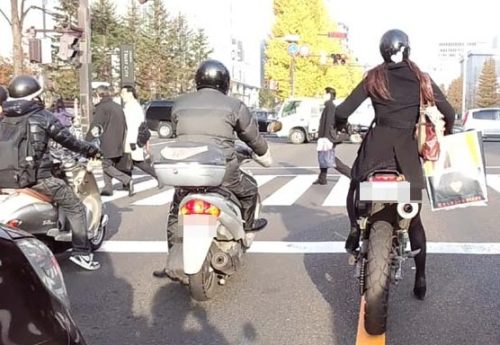 バイク　女子　服装バイク女子ファッション_服装_海外通販
